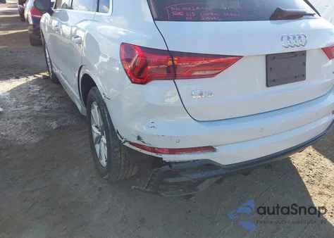 2022 Audi Q3 Premium Plus 45 Tfsi S Line Quattro Tiptronic z USA, uszkodzony, nr VIN WA1EECF32N1093965